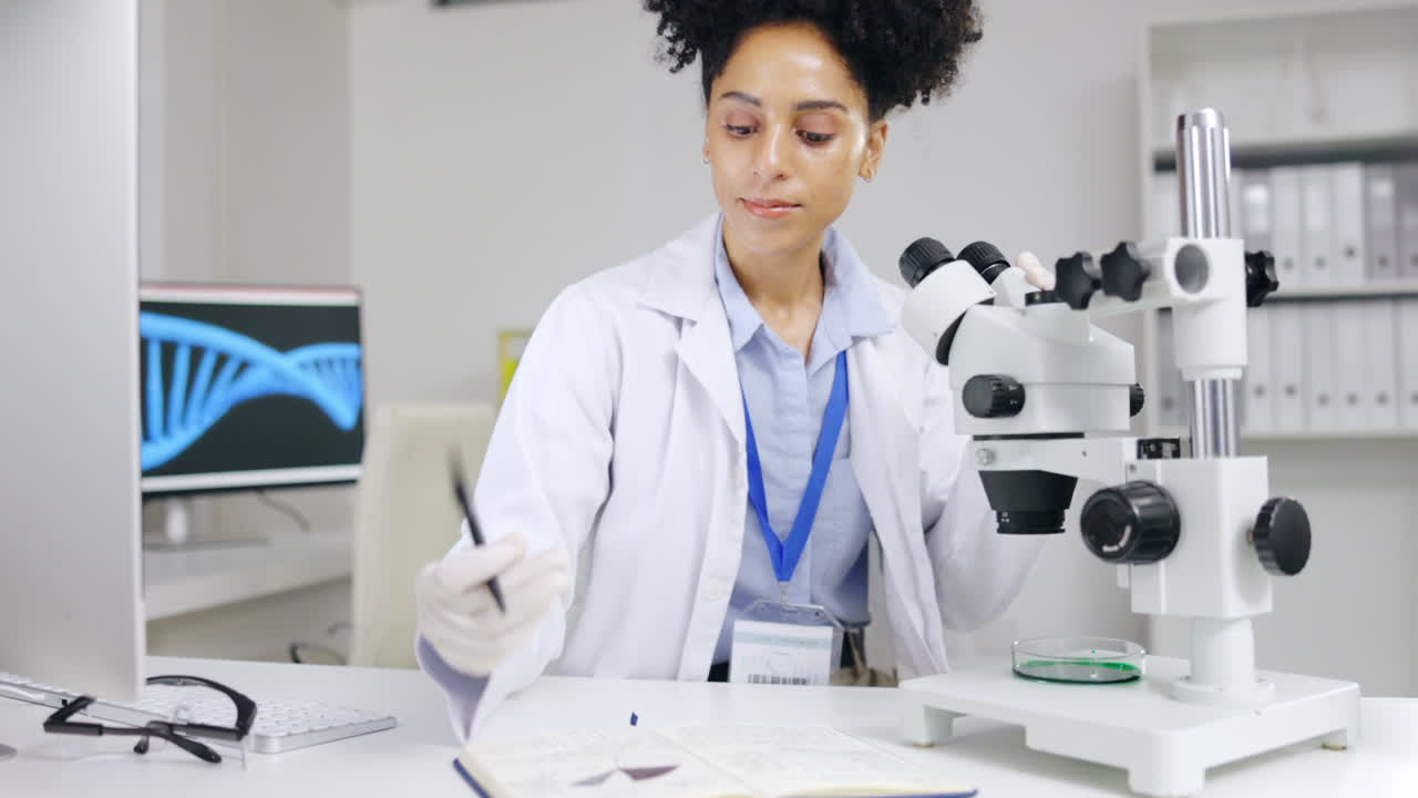 Microbiology, research and scientist