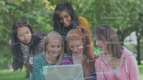 Group-of-college-students-studying-in-the-park