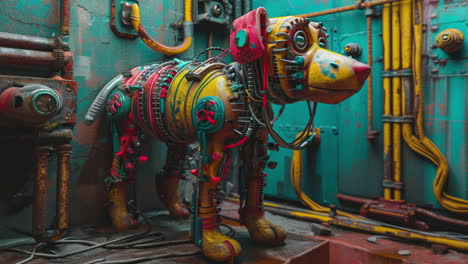 los perros robot