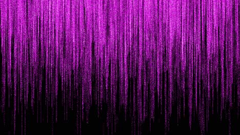abstract purple glittering particles light rays rain seamlessly looped background 4k