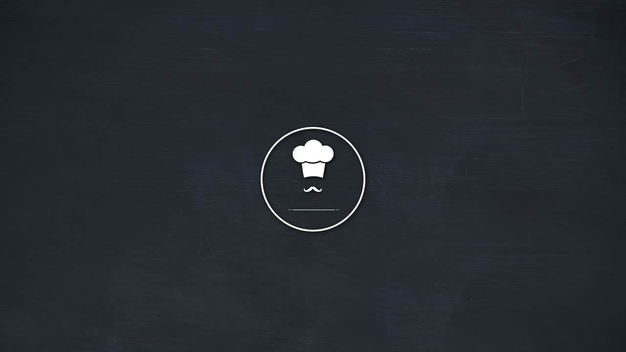 ⁇ 수염이 있는 셰프 모자 4k의  ⁇ 터 아이콘