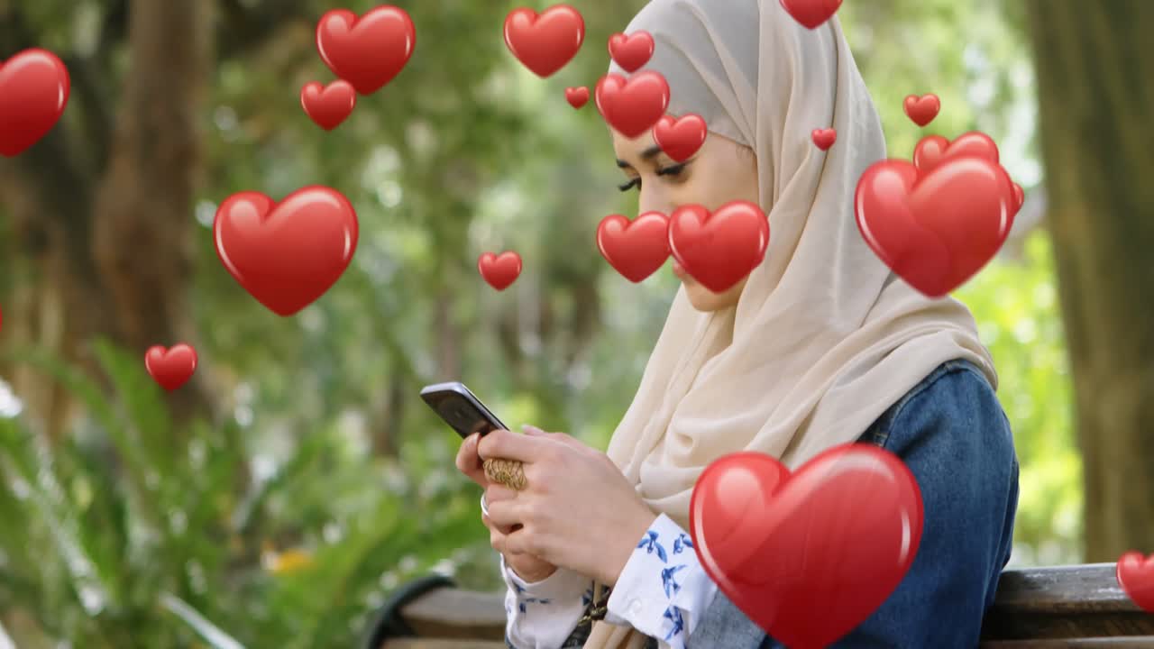 사랑에 빠진 여자 문자 메시지 4k