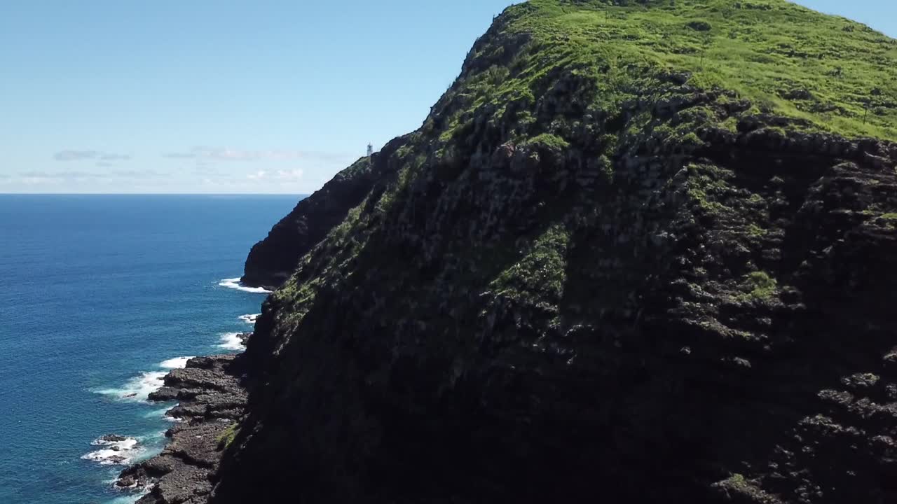 hawaii vista aérea drone makapu'u lighthouse.mp4