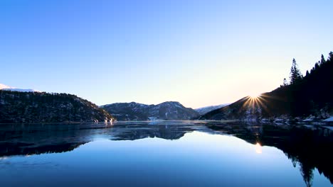 boating-in-the-fjords-surrounding-Bergen,-Norway