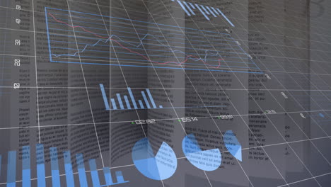 animación del procesamiento de datos sobre el libro
