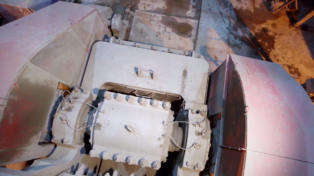 inspección de las máquinas industriales