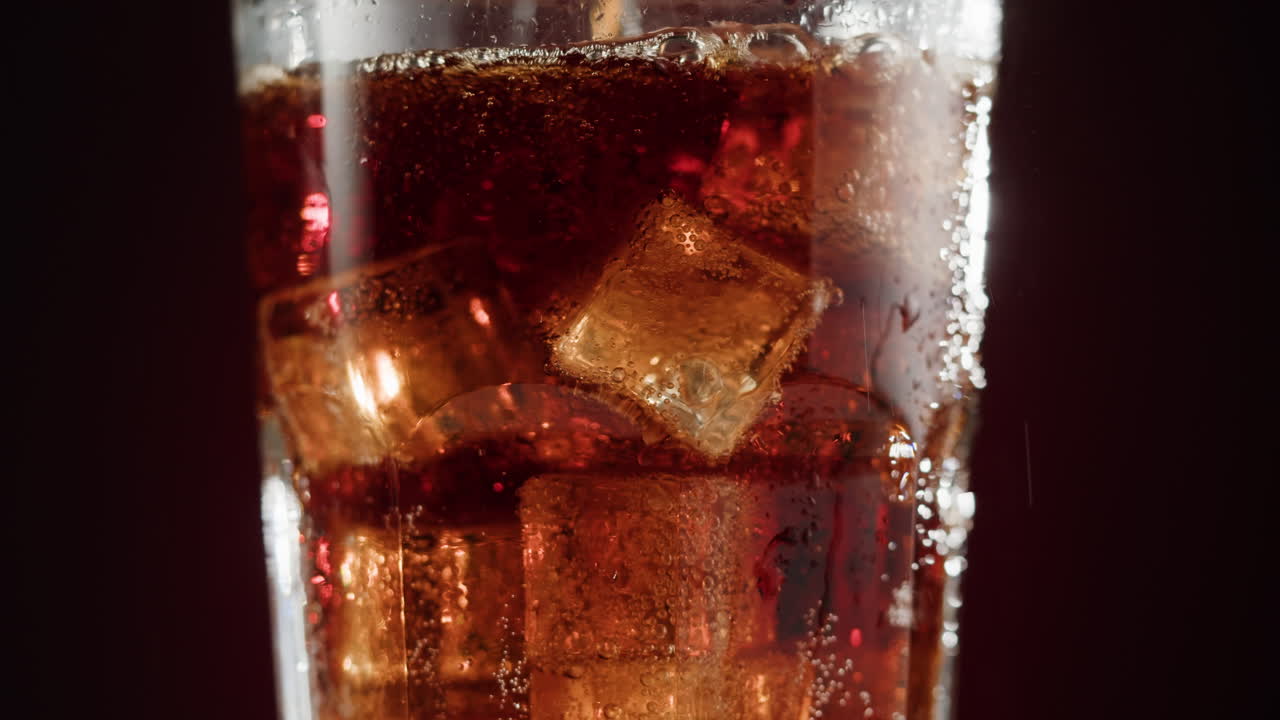 Pouring Soda with Ice