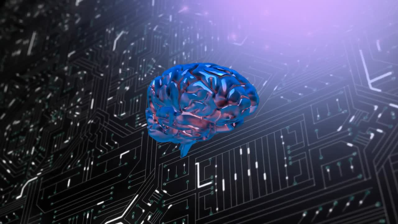 반 ⁇ 이는 뇌와 컴퓨터 회로판