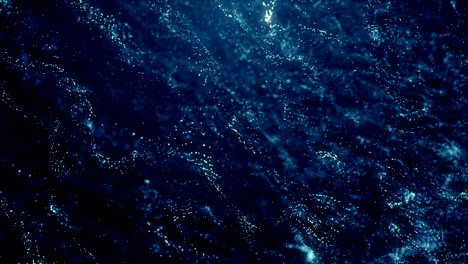 particles blue dust abstract light bokeh motion titles cinematic background loop