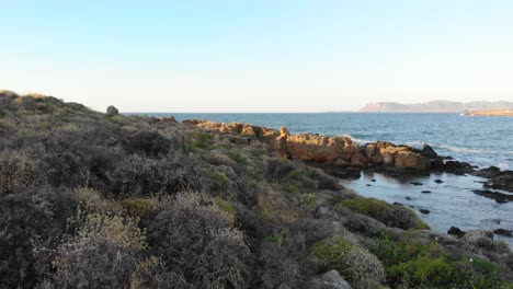 imágenes aéreas del océano en creta