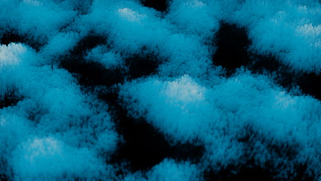 patrón abstracto en 3d parecido a una nube