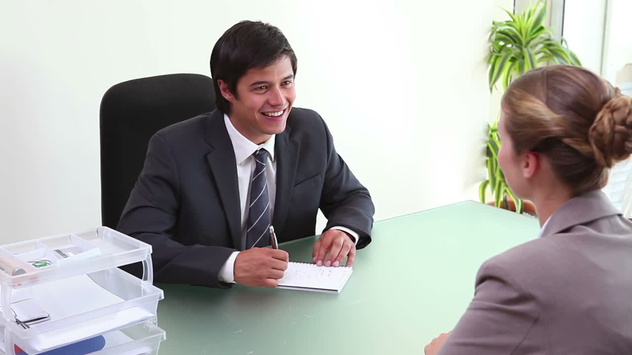 The end of a job interview