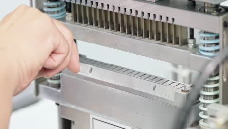 plant factory environment assembling electronic components on an automated production line in a modern manufacturing facility