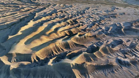 vast grey grand canyon mountain range panorama in beautiful golden sunset