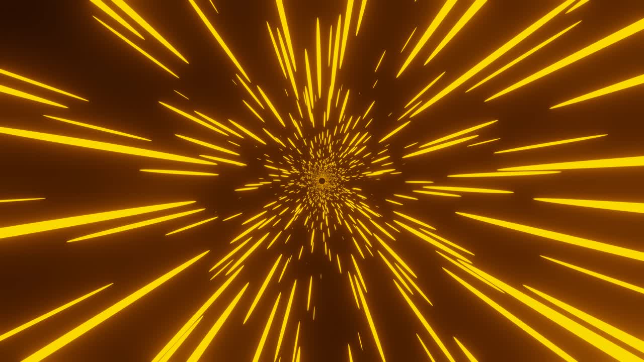 오렌지 원형 터널