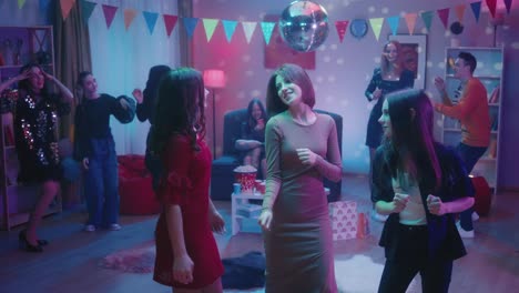 teenagers partying
