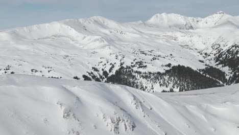 Luftaufnahmen-Von-Berggipfeln-Vom-Loveland-Pass,-Colorado