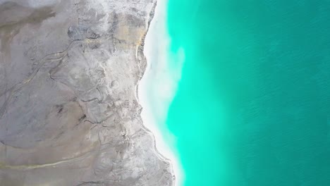blue lake - turquoise toxic lake
