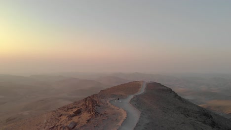 Vista-Aérea-Del-Desierto-En-Israel