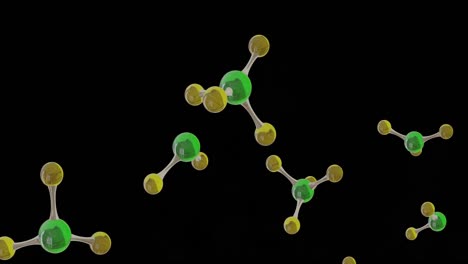 Animation-of-3d-micro-of-molecules-on-black-background