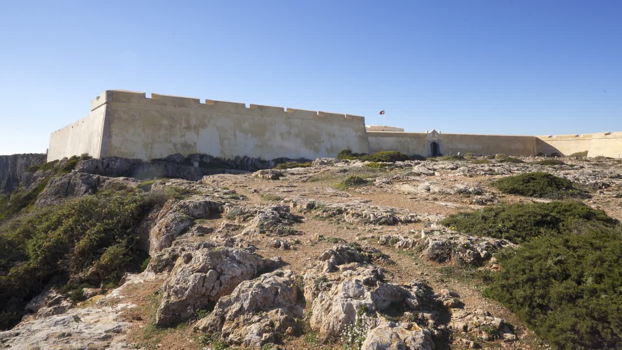 Fortaleza de Sagres fortress in Portugal