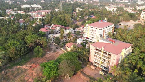 Ciudad-De-Mangaluru-En-Una-Vista-De-águila-Baño-Sultán,-Hoigebail-Rd,-Hoige-Bail,-Gandhinagar,-Mangaluru,-Karnataka-575006,-India