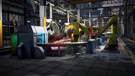 Factory Automation with Robotic Arms