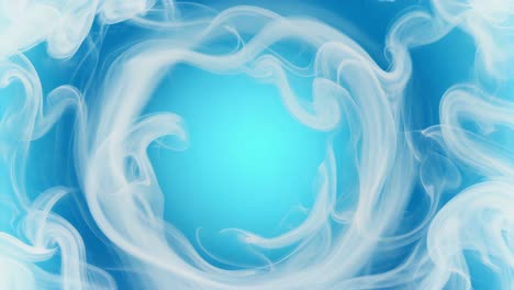 fondo de humo azul abstracto