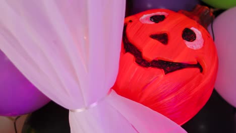 halloween balloons and lanterns decoration for home party celebration