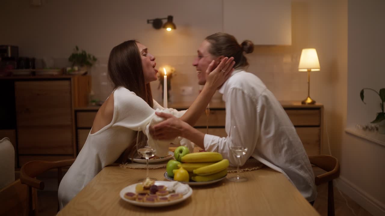 cena romántica para parejas