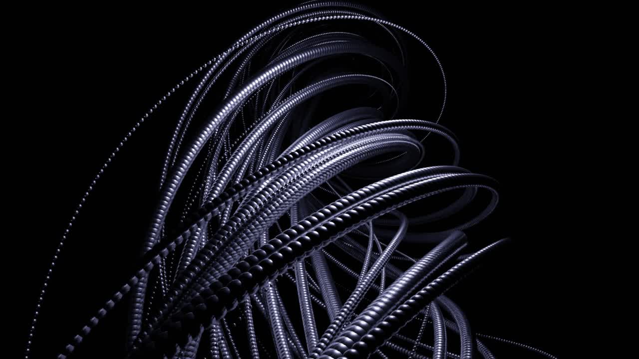 Abstract Futuristic Spirals