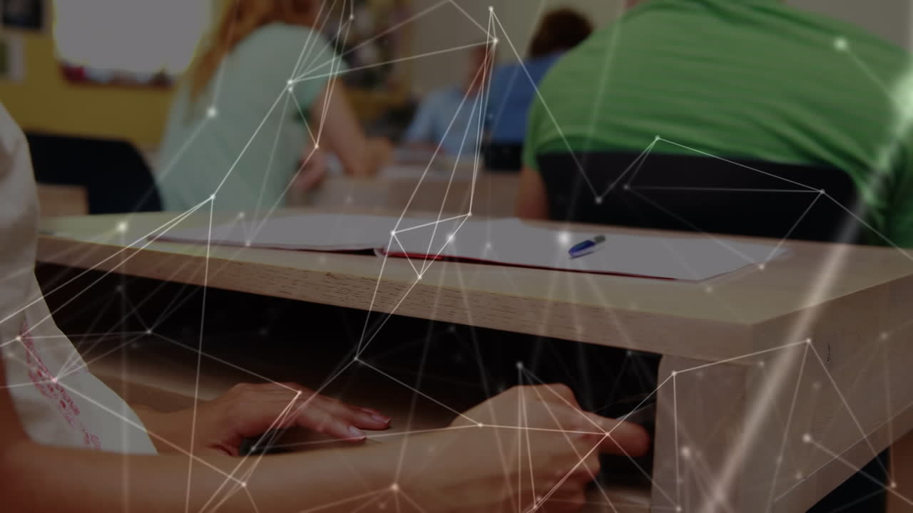 학생들의 학습에 대한 연결 네트워크의 활성화