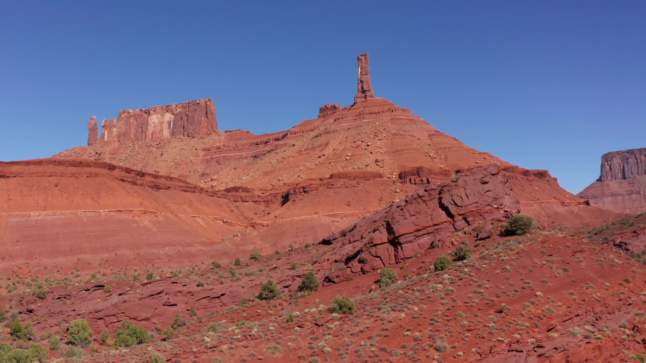 유타 주 캐데드럴 리 드론 촬영