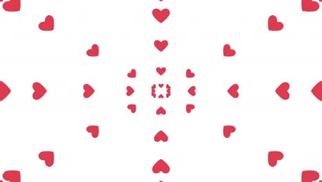 gráficos de movimiento de corazón simples y lindos