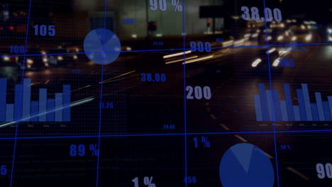 Animación-Del-Procesamiento-De-Datos-Sobre-El-Paisaje-Urbano