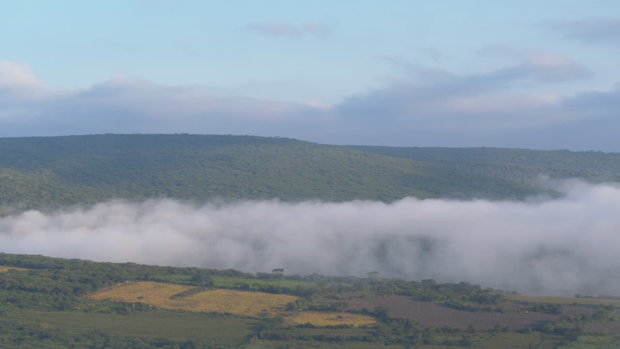 Flight Over Jalisco Mexico cloudy Day
