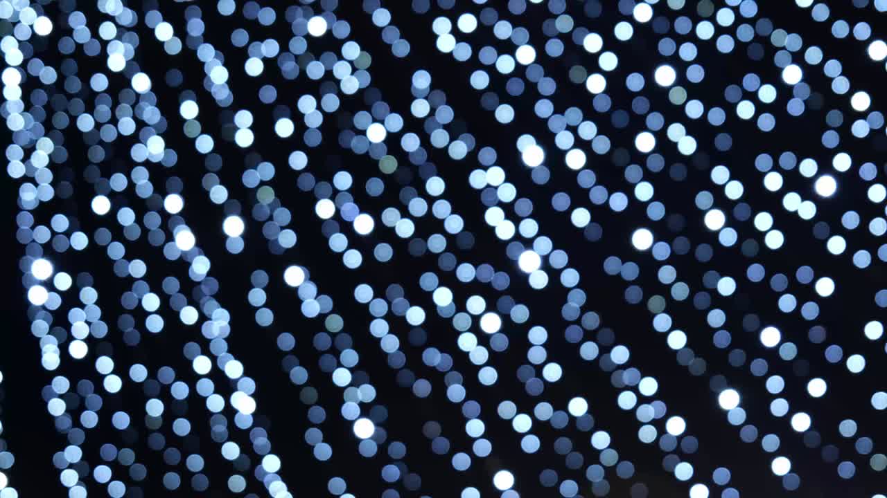 las luces de bokeh, las luces de navidad borrosas.