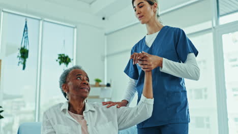 healthcare, consultation and nurse with senior