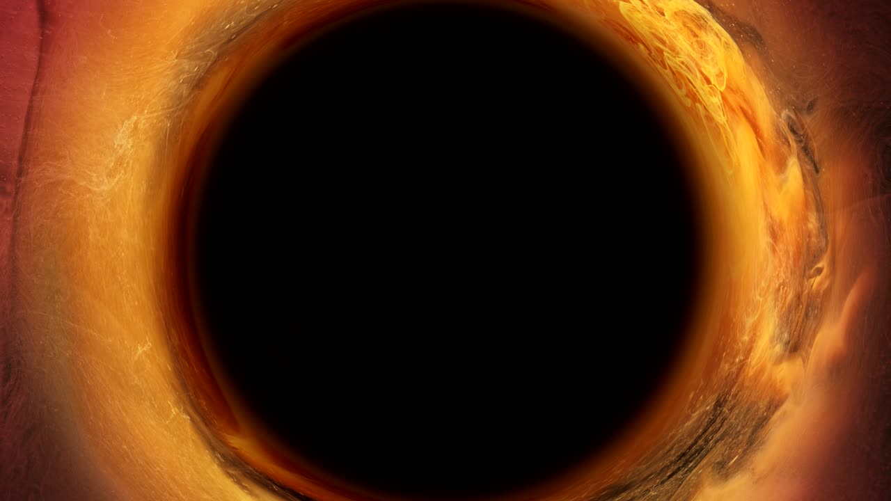 el torbellino de tinta es un portal de dimensión paralela, un agujero negro.