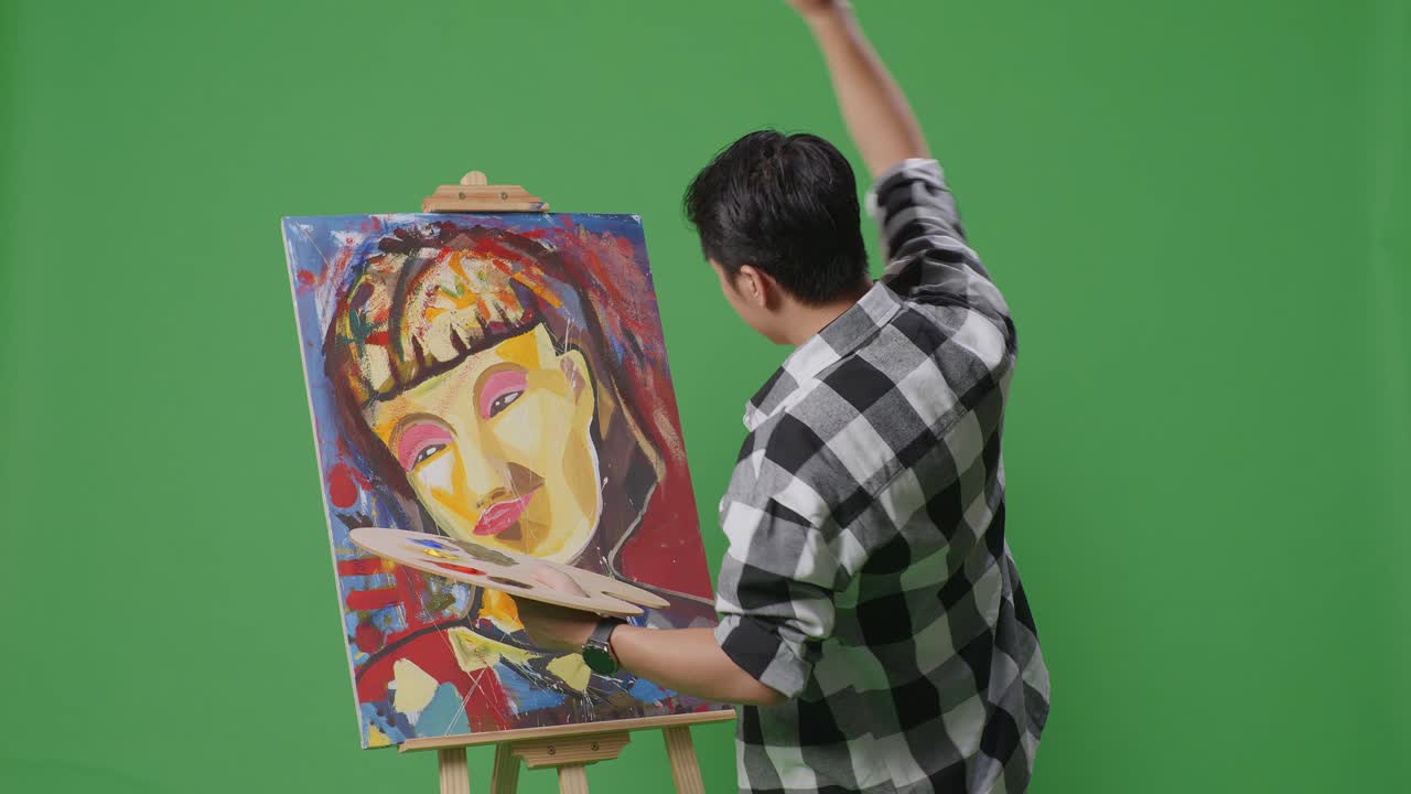 초상화를 그리는 예술가