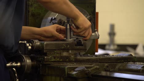 inmates prisoners working in mechanic shop on cars and vehicles learning trades 4k