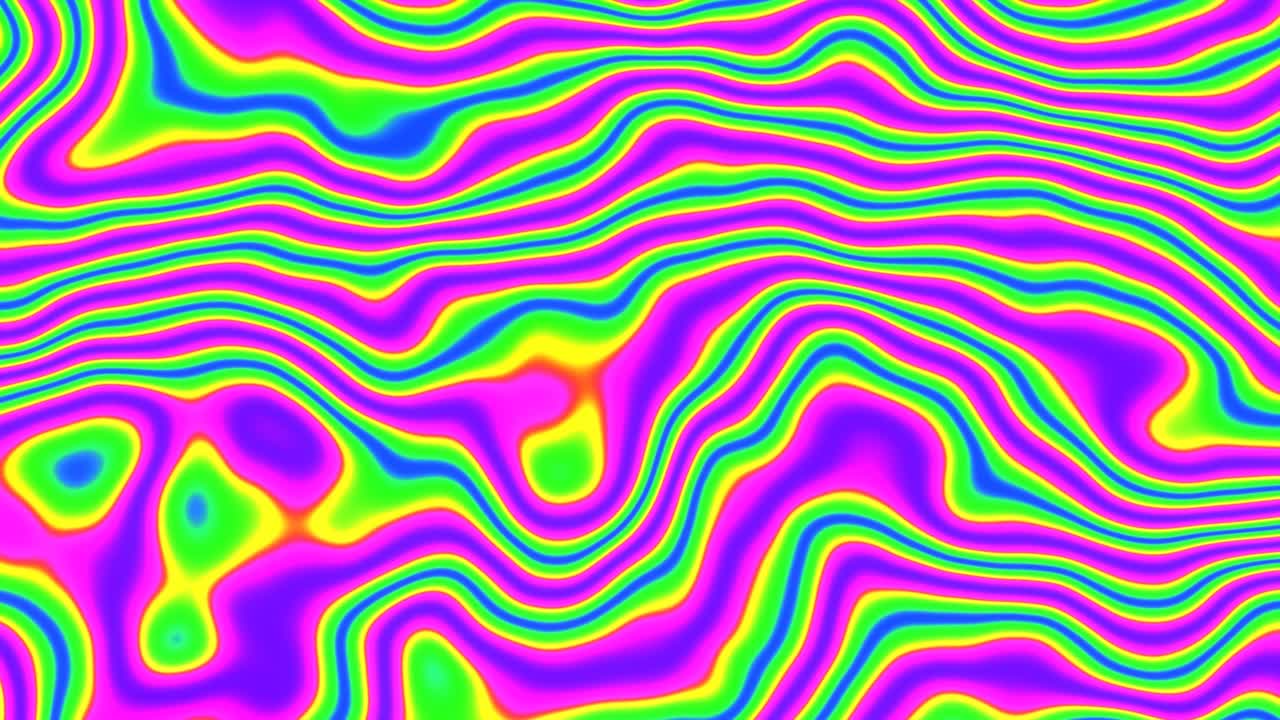 líneas rayadas de efecto de textura de bucle psicodélico