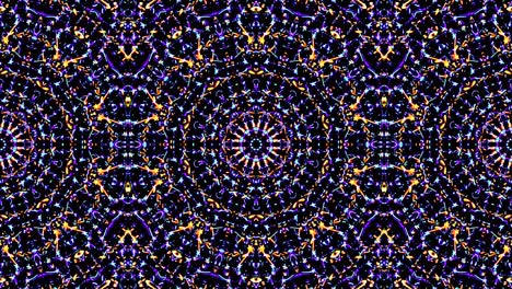 beautiful abstract kaleidoscope that shines, a radiant light that regulates the subtle movements