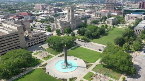 Plaza-De-La-Ciudad-De-Indianapolis-Indiana