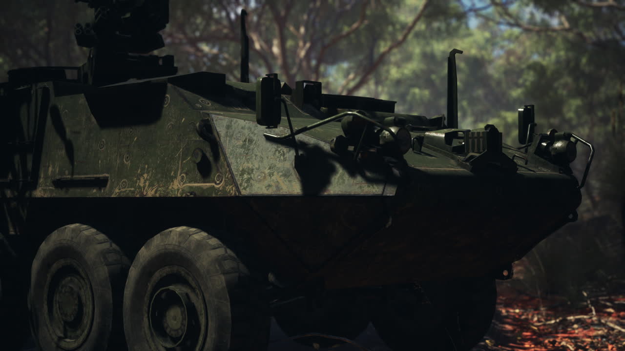 carro armato dell'esercito di battaglia sulla strada