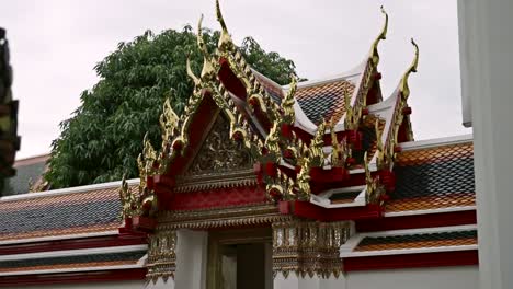 wat pho building, ornament and temple