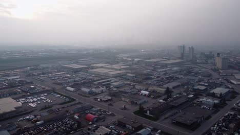 Extremely-polluted-downtown-Calgary-with-forest-fires-in-May-2024