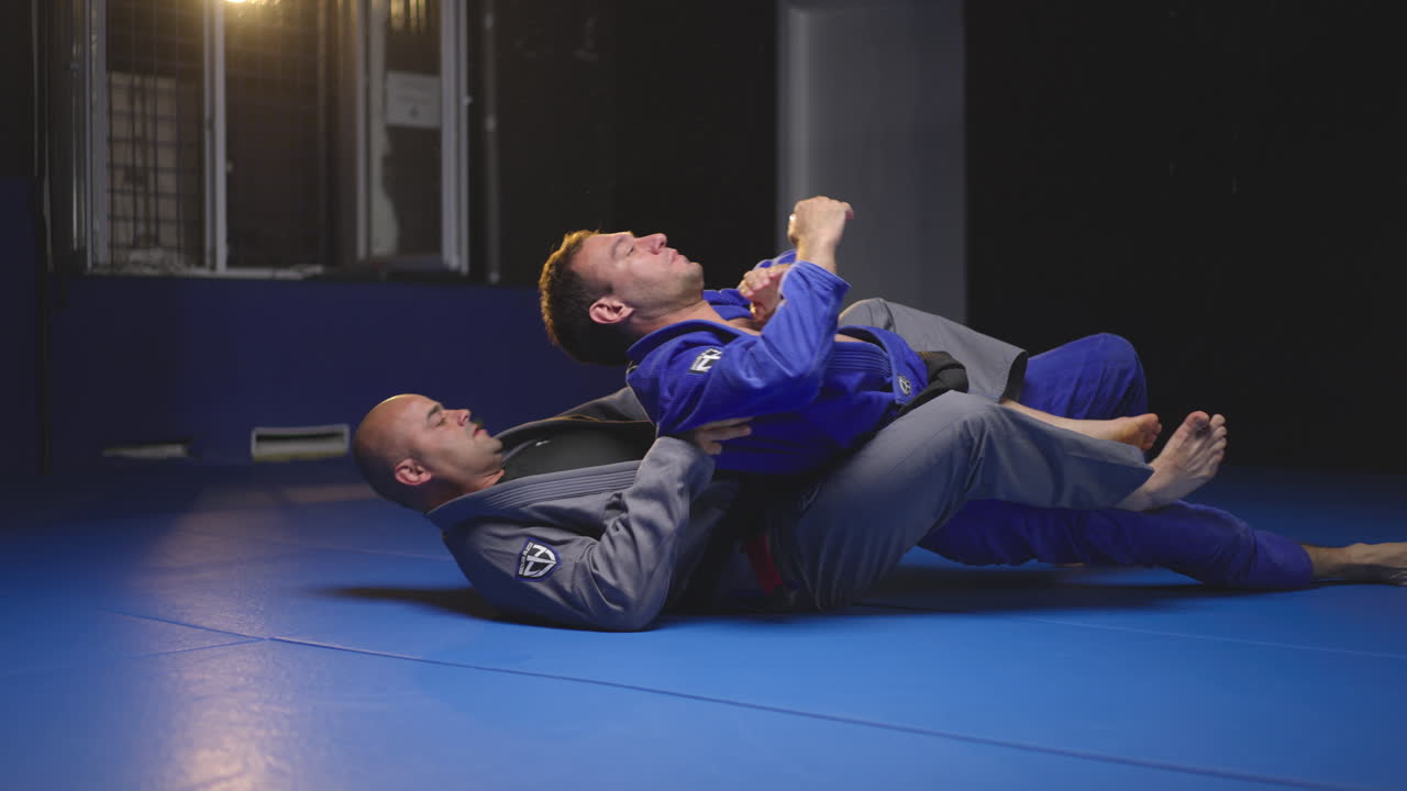 Jiu-Jitsu Sparring Session