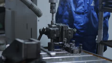 drilling machine with drill bit for tapping