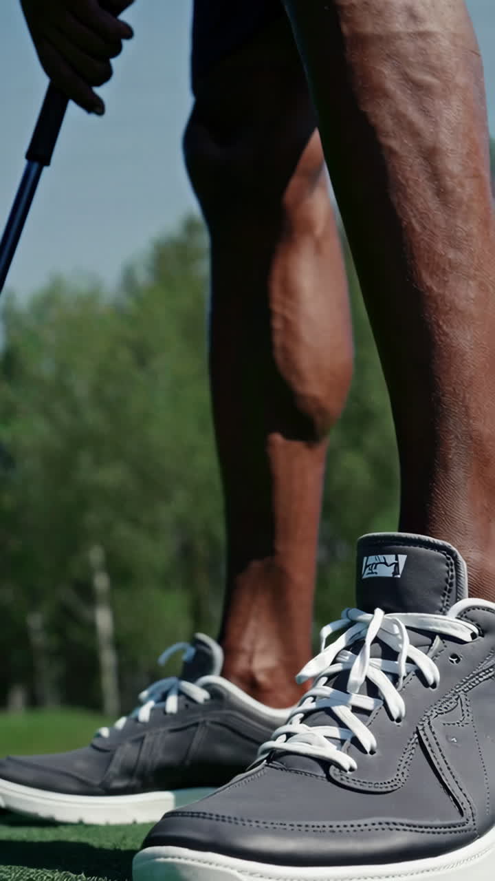 골프를 하는 남자